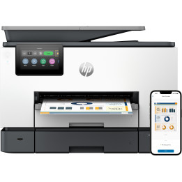 HP OfficeJet Pro Multifunções 9130b, Cor, Impressora para Pequenas e médias empresas, Impressão, cópia, digit., fax, Ligação