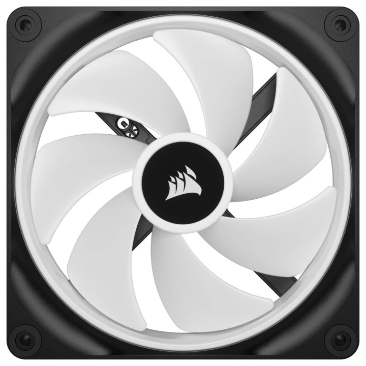 Ventoinha Corsair iCUE Link QX140 RGB PWM Preta 140mm (Pack 3)