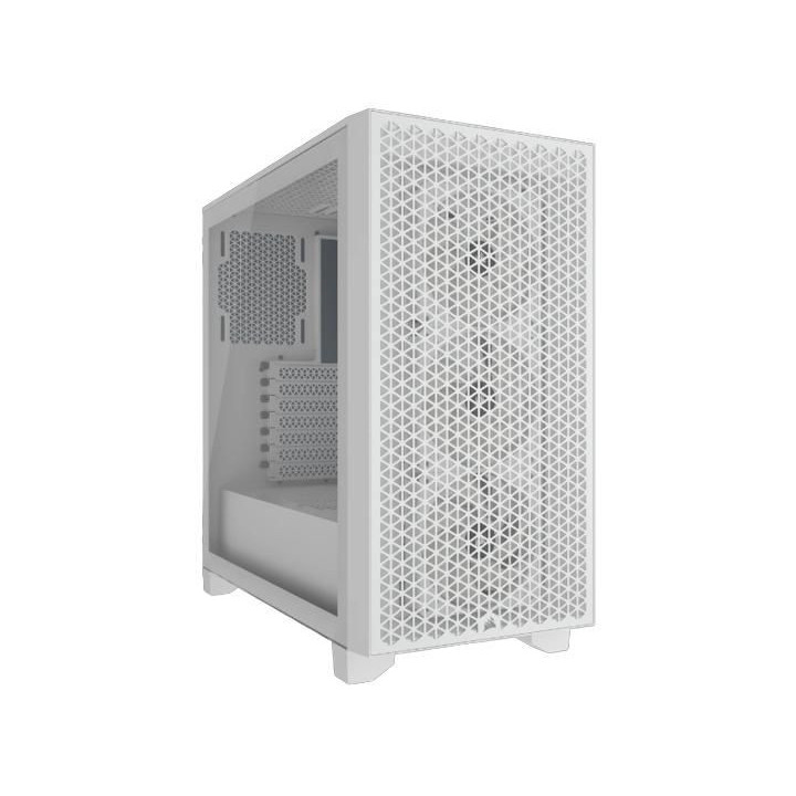 Caixa ATX Corsair 3000D Airflow RGB Branca Vidro Temperado