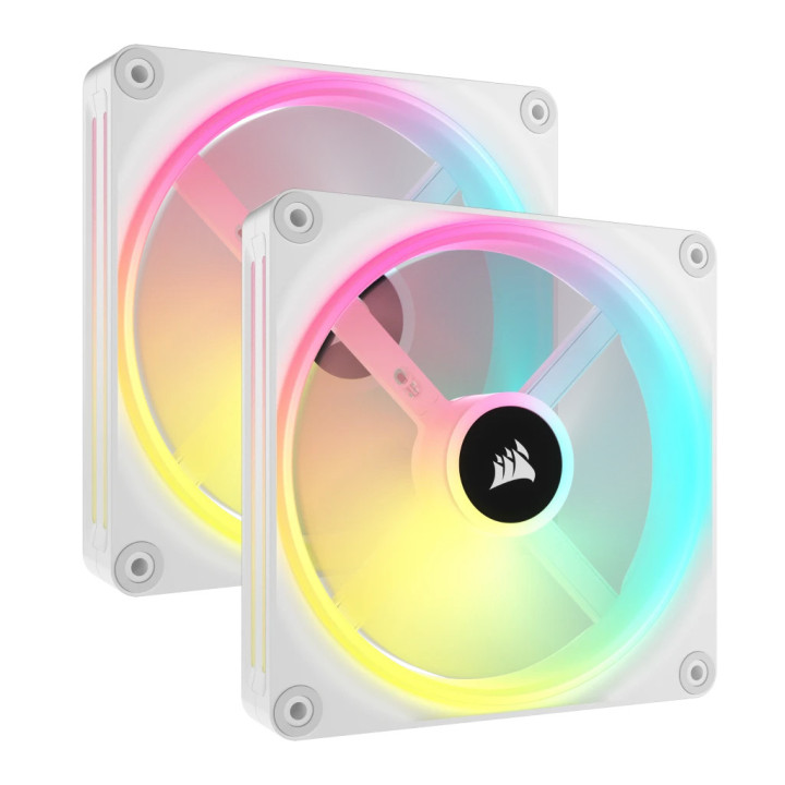 Corsair CO-9051008-WW Sistema de Arrefecimento de Computador Caixa de computador Ventoinha 14 cm Branco 2 unidade(s)