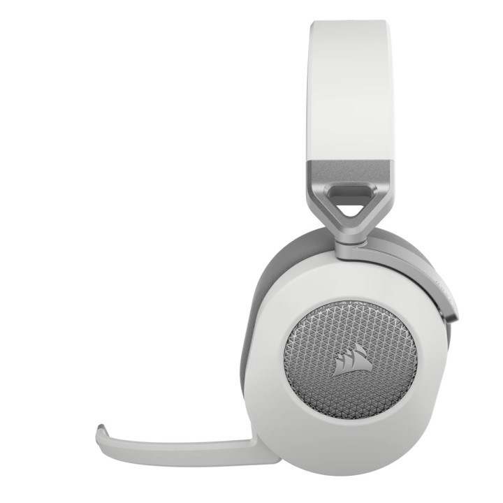 Corsair HS65 Auscultadores Sem fios Fita de cabeça Jogos Bluetooth Branco