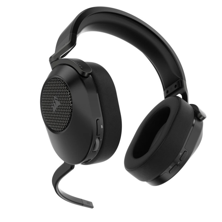 Corsair HS65 Auscultadores Sem fios Fita de cabeça Jogos Bluetooth Preto
