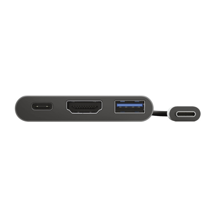 Trust Dalyx USB 3.2 Gen 1 (3.1 Gen 1) Type-C Alumínio, Preto