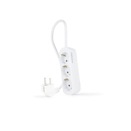 Nanocable 10.38.0003-NS extensão elétrica 1,4 m 3 tomada(s) CA Interior Branco