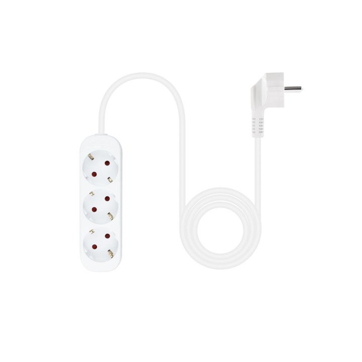Nanocable 10.38.0003-NS extensão elétrica 1,4 m 3 tomada(s) CA Interior Branco