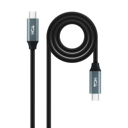 Nanocable 10.01.4302 cabo USB 2 m USB4 Gen 2x2 USB C Preto