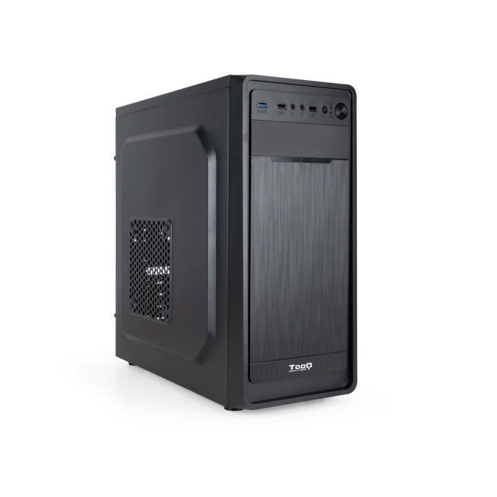 TooQ TQC-5701U3C-B caixa para computador Midi Tower Preto