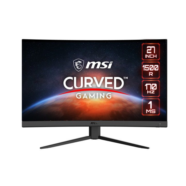 MSI G27CQ4 E2 monitor de ecrã 68,6 cm (27") 2560 x 1440 pixels Wide Quad HD LCD Preto