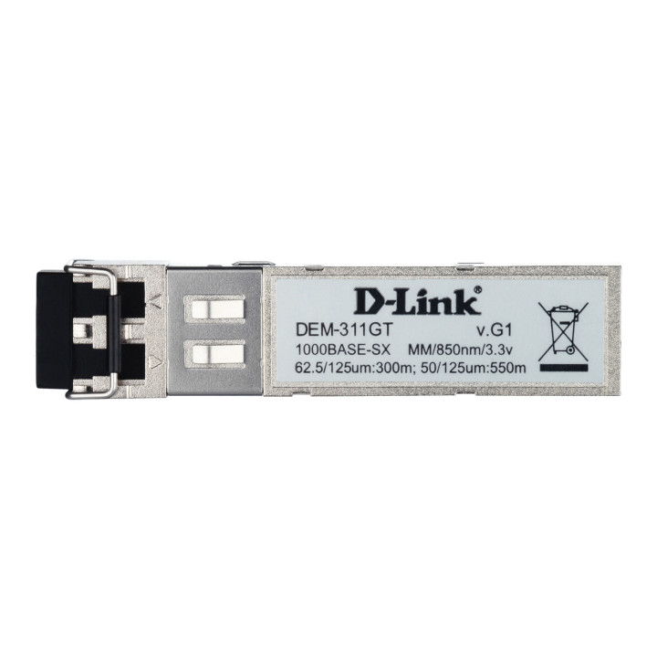 D-Link DEM-311GT módulo de transcetor de rede Fibra ótica 1000 Mbit s SFP 850 nm