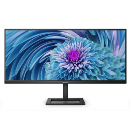 Philips E Line 346E2LAE 00 LED display 86,4 cm (34") 3440 x 1440 pixels Wide Quad HD LCD Preto