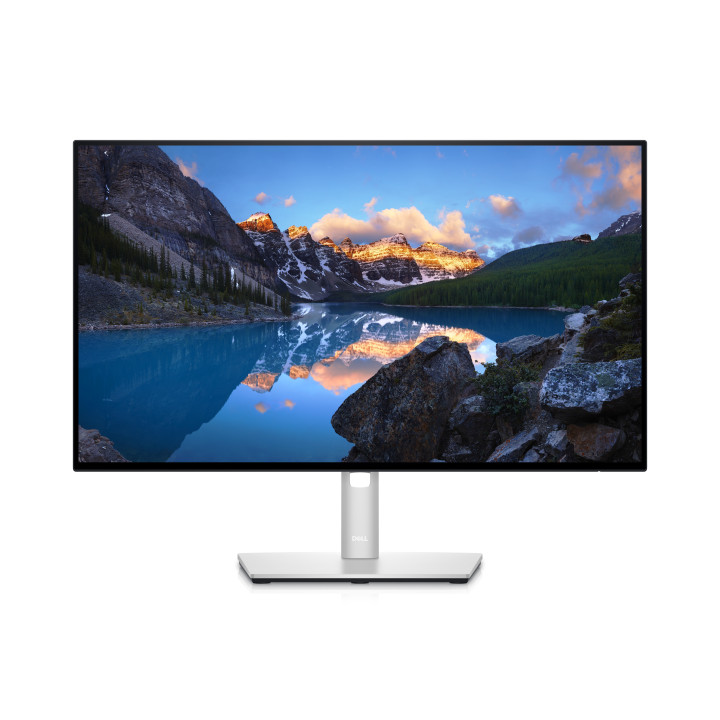 DELL UltraSharp U2422HE LED display 60,5 cm (23.8") 1920 x 1080 pixels Full HD LCD Preto, Prateado
