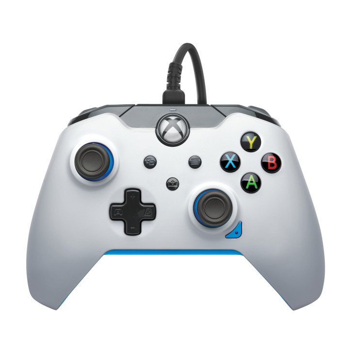PDP Controlador com fios  Branco iões Para a Xbox Series X|S, Xbox One e Windows 10 11