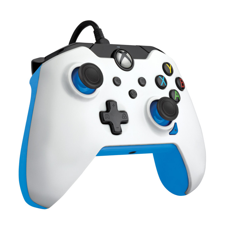 PDP Controlador com fios  Branco iões Para a Xbox Series X|S, Xbox One e Windows 10 11
