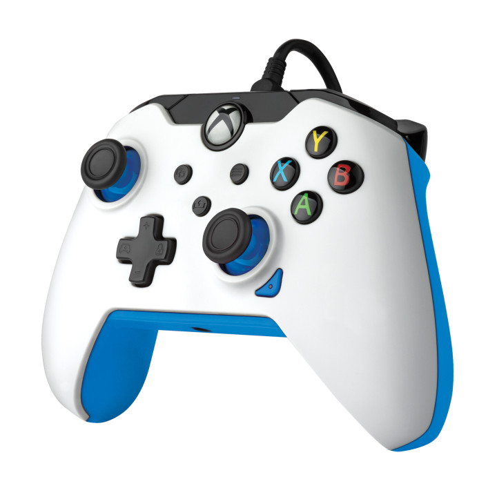PDP Controlador com fios  Branco iões Para a Xbox Series X|S, Xbox One e Windows 10 11