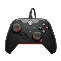 PDP 049-012-GO controlador de jogo Preto, Laranja USB Gamepad Analógico   Digital Xbox One, Xbox One X, Xbox Series S, Xbox