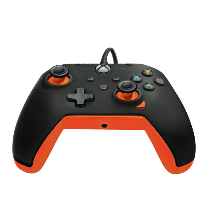 PDP 049-012-GO controlador de jogo Preto, Laranja USB Gamepad Analógico   Digital Xbox One, Xbox One X, Xbox Series S, Xbox