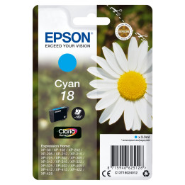 Epson Daisy C13T18024012 tinteiro 1 unidade(s) Original Rendimento padrão Ciano