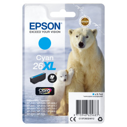 Epson Polar bear C13T26324012 tinteiro 1 unidade(s) Original Rendimento alto (XL) Ciano
