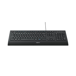 Logitech K280E Pro f  Business teclado USB QWERTY Estados Unidos (Internacional) Preto