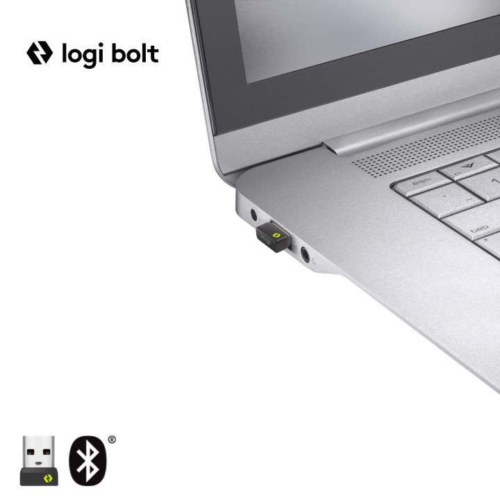 Logitech Signature M650 for Business rato Mão direita RF Wireless + Bluetooth Ótico 4000 DPI