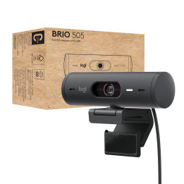 Logitech Brio 505 webcam 4 MP 1920 x 1080 pixels USB Preto