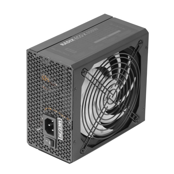 Tacens RADIX ECO X 650 fonte de alimentação 650 W 20+4 pin ATX ATX