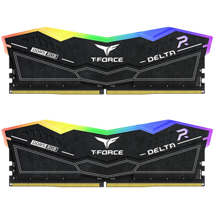 Memória Team Group T-Force Delta RGB Black 32GB (2x16GB) DDR5 6000MHz