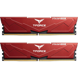 Memória Team Group VULCAN Red 64GB (2x32GB) DDR5 5200MHz