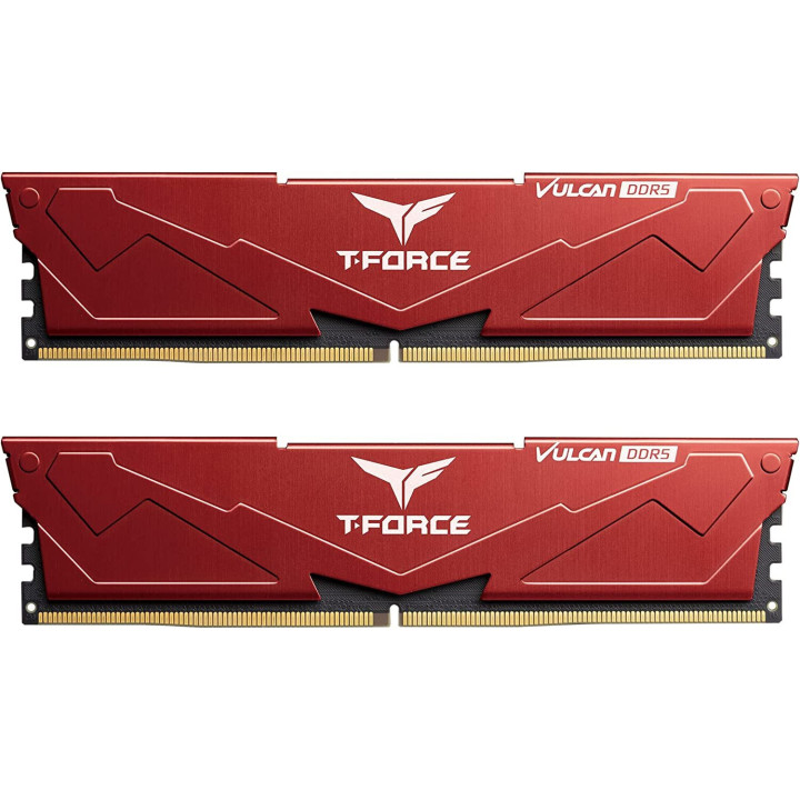 Memória Team Group VULCAN Red 64GB (2x32GB) DDR5 5200MHz