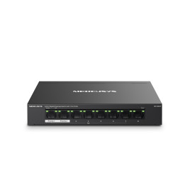 Mercusys MS108GP switch de rede Gerido Gigabit Ethernet (10 100 1000) Power over Ethernet (PoE) Preto