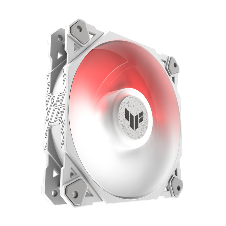 ASUS TUF GAMING TF120 ARGB WHITE EDITION Caixa de computador Arrefecimento a ar 12 cm Branco 1 unidade(s)