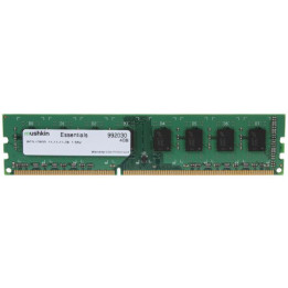Mushkin DIMM 4GB DDR3 Essentials módulo de memória 1 x 4 GB 1600 MHz