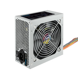 TooQ TQAPOLO-500SP fonte de alimentação 500 W 20+4 pin ATX ATX Prateado
