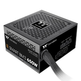 Thermaltake Smart BM3 fonte de alimentação 650 W 24-pin ATX ATX Preto