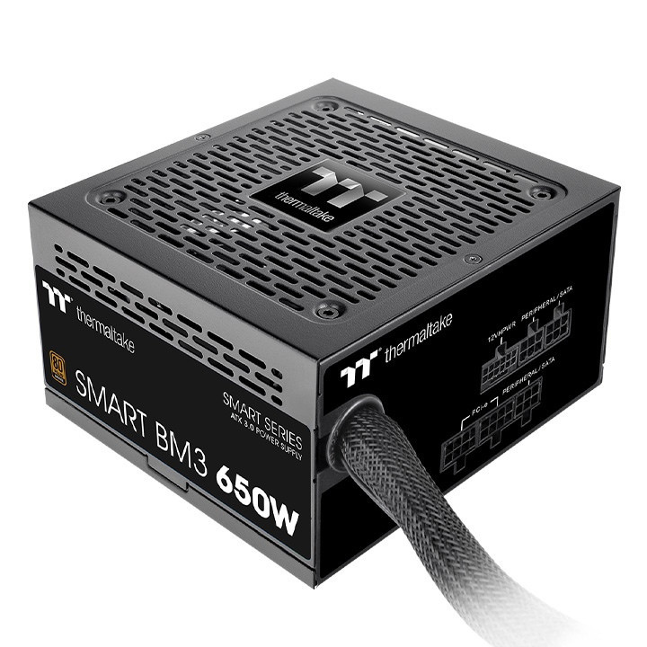 Thermaltake Smart BM3 fonte de alimentação 650 W 24-pin ATX ATX Preto