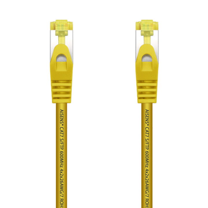AISENS A146-0474 cabo de rede Amarelo 1 m Cat7 S FTP (S-STP)