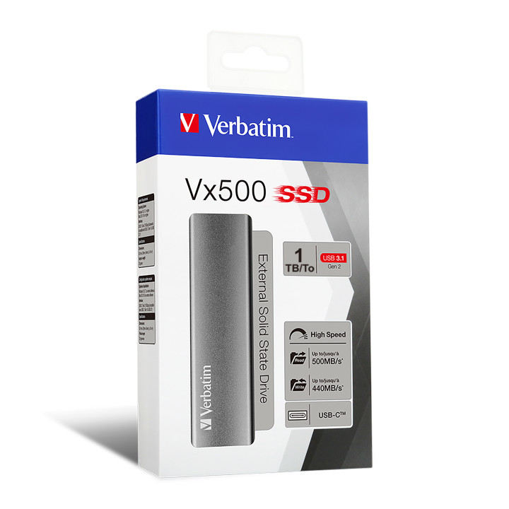 Verbatim Vx500 1 TB Prateado