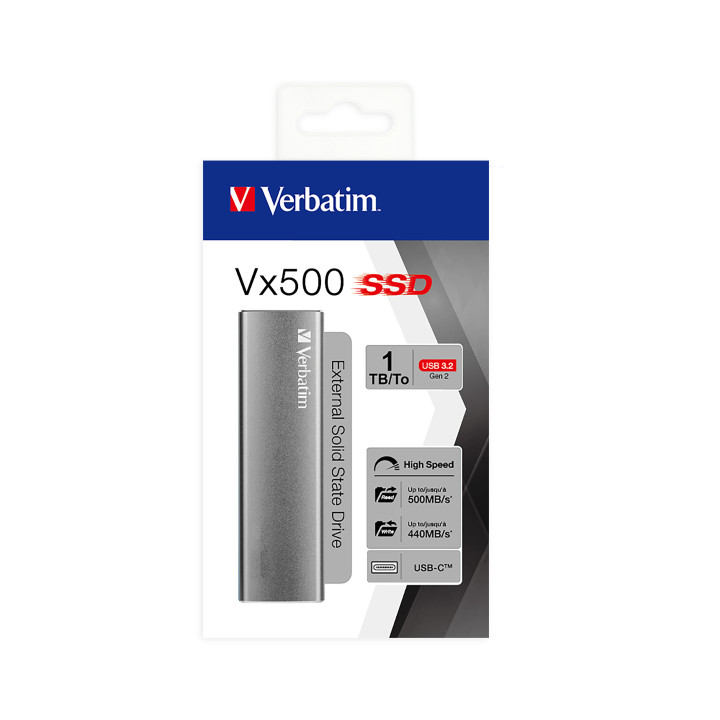 Verbatim Vx500 1 TB Prateado