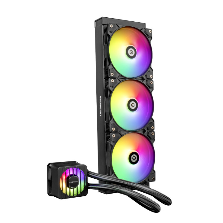 Enermax ELC-LMF420T-ARGB Sistema de Arrefecimento de Computador Processador Refrigerador líquido all-in-one 14 cm Preto 2
