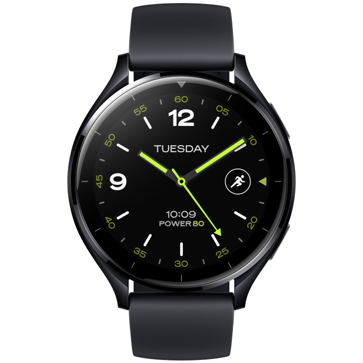 Xiaomi Watch 2 3,63 cm (1.43") AMOLED 46 mm Digital 466 x 466 pixels Ecrã táctil Preto Wi-Fi GPS