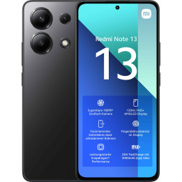 Xiaomi Redmi Note 13 16,9 cm (6.67") Dual SIM Android 13 4G USB Type-C 8 GB 256 GB 5000 mAh Preto