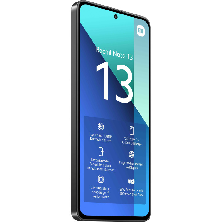 Xiaomi Redmi Note 13 16,9 cm (6.67") Dual SIM Android 13 4G USB Type-C 8 GB 256 GB 5000 mAh Preto
