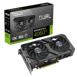 Gráfica ASUS Dual-RTX4060TI-O8G-EVO NVIDIA GeForce RTX 4060 Ti 8 GB GDDR6