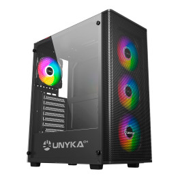 UNYKAch Gaming Mir 100 PC Preto, Transparente