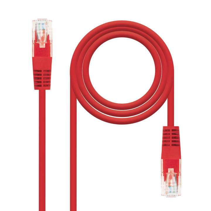 Nanocable 10.20.0400-L30-R cabo de rede Vermelho 0,3 m Cat6 U UTP (UTP)