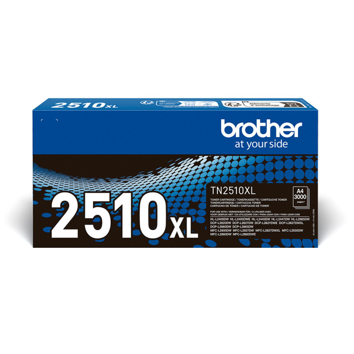 Brother TN-2510XL toner 1 unidade(s) Original Preto