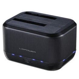 Docking Station LC-Power LC-DOCK-U3-III USB 3.2 micro-B Preto