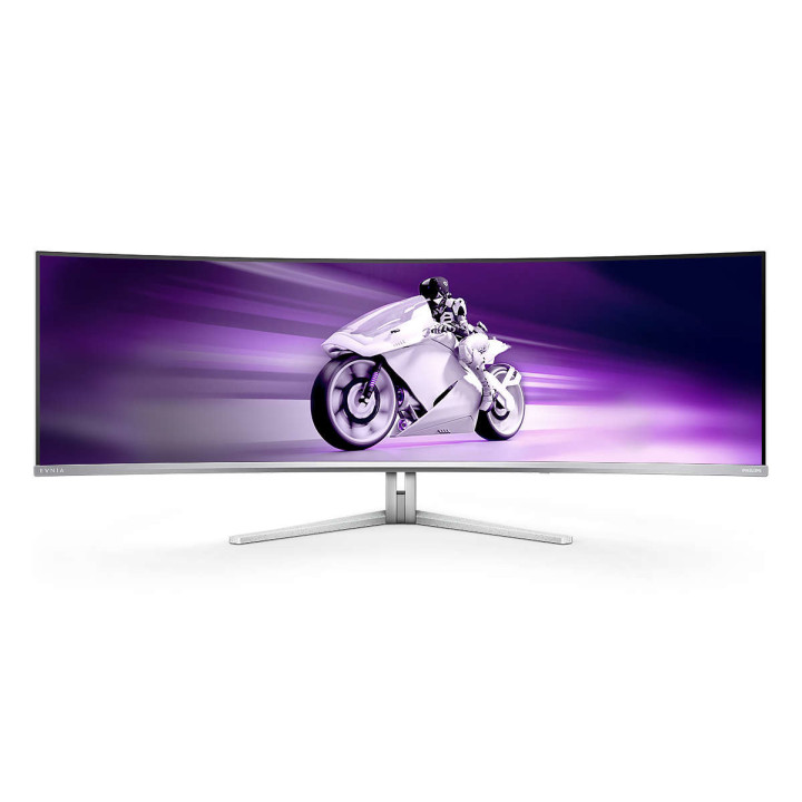 Philips 49M2C8900 00 monitor de ecrã 124,2 cm (48.9") 5120 x 1440 pixels Branco