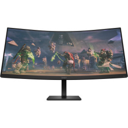 HP OMEN by HP 34c monitor de ecrã 86,4 cm (34") 3440 x 1440 pixels Wide Quad HD LED Preto