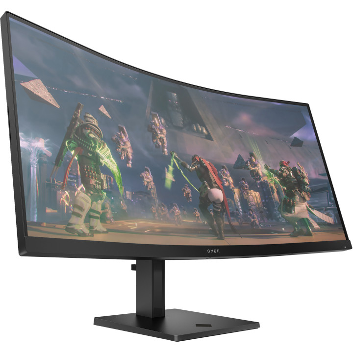 HP OMEN by HP 34c monitor de ecrã 86,4 cm (34") 3440 x 1440 pixels Wide Quad HD LED Preto
